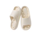thumbnail image 4 of Women's Bathroom Slippers Quick Dry Shower Shoes Non-Slip EVA House Slides with Arch Support Waterproof Open Toe Sandals for Home Pool Beach Gym Wide Fit (White, 40), 4 of 4