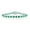 Emerald and White CZ, variant on Halo Created Ruby and Simulated Diamond CZ 7.5” Halo Linked Tennis Bracelet Sterling Silver Jewelry for Women or Teens