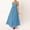 Blue, variant on iTNHFP Dresses Women Long Sleeve Short Women Striped Sleeveless Maxi Dress Swing Cutout Midi Dress Backless Smocked Spaghetti Strap Boho Flowy Long