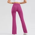 thumbnail image 4 of REALiKUN Women's Bootcut Yoga Pants High Waist Workout Bootleg Yoga Pants 4 Way Stretch Flare Leggings Pants, 4 of 8