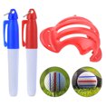 thumbnail image 3 of Liner Marker Pen Ehuebsd Plantilla de Línea de Pelota de Golf Marcas de Alineación Rojo, 3 of 9