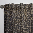 thumbnail image 3 of Designart 'Leopard Fur Safari Pattern III' Mid-Century Modern Curtain Panel, 3 of 5