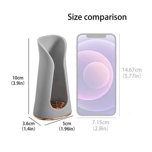 Silicone Electric Toothbrush Holder Wall-Mounted Traceless Storage Stand Rack