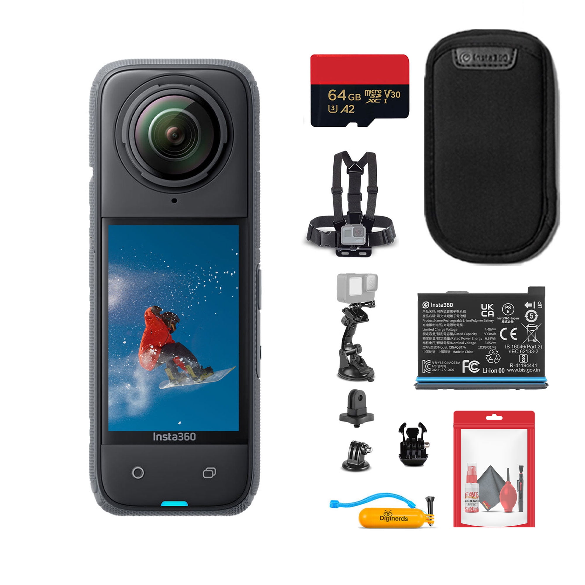 Insta360 ONE X2 Pocket 360 Action Vlog Camera with Video Insta360 ONE X2 Pocket 360 Action Vlog Camera with Video