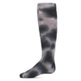 thumbnail image 3 of MeMoi Girls Bleached Tie Dye Cotton Blend Knee High Socks - Girls - Female, 6, Denim, 3 of 4