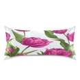 thumbnail image 2 of Satin Pillowcase Home Luxury Envelope Pillowcases Soft And Smooth Vibrant Tulips, 2 of 6