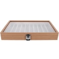 thumbnail image 2 of IFANLANDOR Jewelry Organizer Travel Jewelry Tray Black 1Set 13.76X9.43X1.97in, 2 of 7
