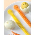 thumbnail image 2 of 4Pcs Egg Cutter, Fancy Cut Egg Cutter, Egg Cutter for Hard Boiled Eggs, Multi-functional Household Egg Cut Flower Shaper, 2 of 5