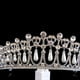 thumbnail image 2 of Corona de novia con perlas y diamantes de imitación, tocado de estilo europeo, aros para el pelo, tocado de boda para mujer y novia, 2 of 7