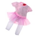 thumbnail image 1 of Vestido de Rosado con Percha para 18 Pulgadas Sunnimix Falda del mono de la muñeca, 1 of 8