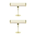 thumbnail image 2 of Justharion Home Tabletop Bracelet Bangle Holder Watch Organizer T Bar Stylish and Functional Beige S 2Set, 2 of 6