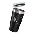 thumbnail image 3 of Willow Springs Lake Map Tumbler Travel Mug Insulated Laser Engraved Coffee Cup Arizona 20 oz Black, 3 of 5