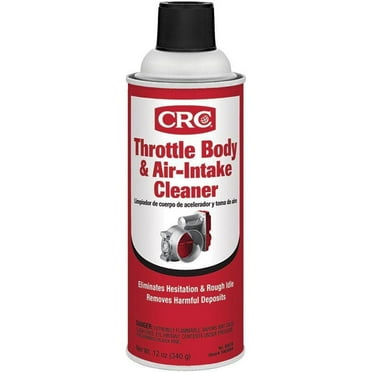 CRC Throttle Body and Air-Intake Cleaner – for Cars, Trucks, and SUVs – 12 oz