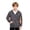 V35-Grey, variant on WhouRiu Boys Casual Zip Up Hoodies Solid Color Long Sleeve Hooded Sweatshirt With Pockets Kids Autumn Cozy Cute Sweatshirts,9-10 Years