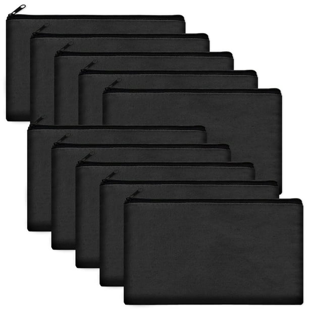 Plain canvas shop makeup bag