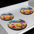 thumbnail image 7 of Gas Stove Burner Cover,Electric Stove Top Protector,Easy to Clean,Oil Painting of a Colorful Poppy Field, 7 of 7