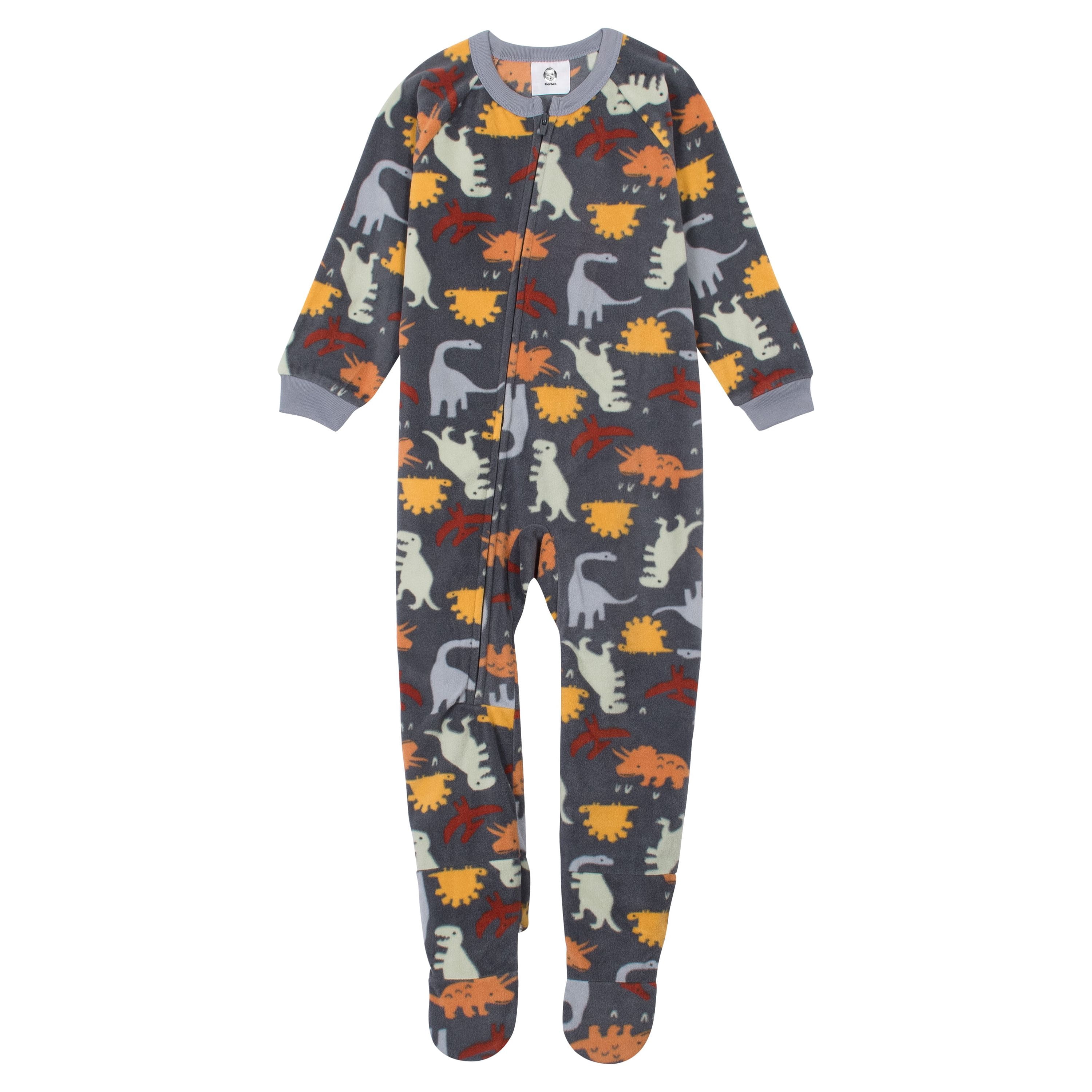 Gerber Baby & Toddler Neutral Microfleece Blanket Sleeper Pajamas, 2-Pack, Sizes 0/3M-5T