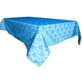 thumbnail image 2 of Sheer Lace Tablecloth Overlay Wedding and Party Decoration Turquoise, 2 of 3