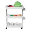 thumbnail image 4 of Herwey Multilayer Slim Storage Cart Mobile Shelving Unit Organizer Storage Rack for Kitchen Bathroom Laundry, Serving Cart, Storage Cart, 4 of 8