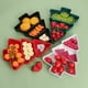 thumbnail image 4 of Bandejas de postre con forma de árbol de Navidad Mouliraty, vajilla, caja de fruta extraíble, bandejas navideñas, platos de plástico extraíbles para fiestas, 4 of 8