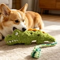 thumbnail image 7 of Plush Dog Chew Toys with Rope Squeaker, 7.87 inch Interactive Bungee Tug of War Rope Toys for Small Medium Large Dog, Washable Pet Toy for Tug of War, Fetch & Dental Exercise, 7 of 7