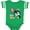 Football Green and White, variant on Inktastic Penguin 1st Birthday Boys or Girls Baby Bodysuit
