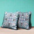 thumbnail image 4 of HomeRoots 482007 5 x 26 x 26 in. Gray & Pink Blown Seam Floral Indoor & Outdoor Throw Pillow, 4 of 5