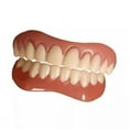 thumbnail image 1 of OUSITAID 2Pcs Natural-Looking Veneers  Comfortable Wear Fake Teeth  Pop On Veneers for Teeth  Dentures, 1 of 1