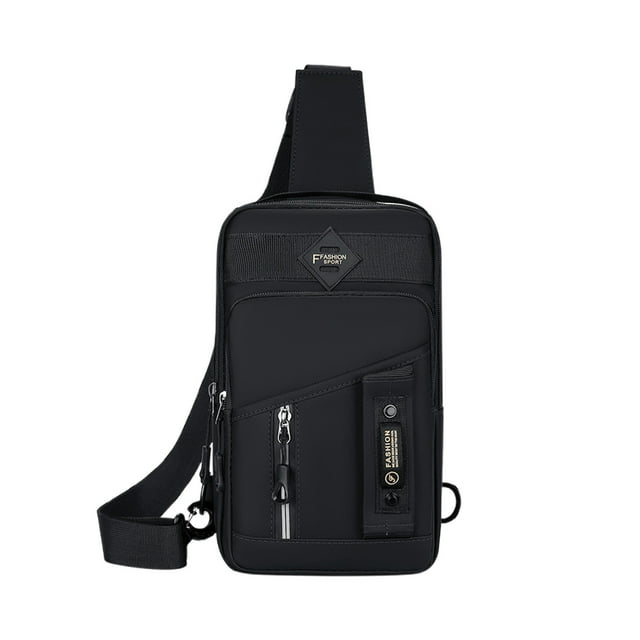 Large Storage Bags Large Capacity Chest Bag Fashion Simples Multifunctional Men's Large Capacity Multilayer Storage Crossbody Bag Mens Bags Crossbody