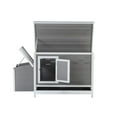 thumbnail image 3 of New Age Pet ECOFLEX® Fontana Premier Chicken Barn, Weather Resistant Gray Coop, 3 of 18