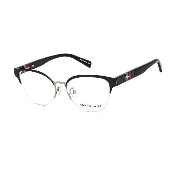 Longchamp Ladies Black Round Eyeglass Frames LO2110 001 53