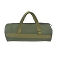 thumbnail image 1 of Yeacher Multifunction Canvas Tool Bag with Zipper Wide Mouth Multi-purpose Utility Bag Cylindrical Bag with Carrying Handle Canvas Zipper Bag Tool Pouch Tote, 1 of 8
