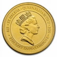 2020 St. Helena 1/4 oz Gold £25 Rose Crown Guinea BU