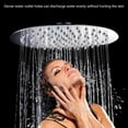 thumbnail image 3 of Cabezal De Ducha Tipo Lluvia, Cabezal De Ducha Tipo Lluvia Redondo De Acero Inoxidable De 12 Pulgadas Con Rotación Ajustable De 360 ​​​​grados, Para, 3 of 7