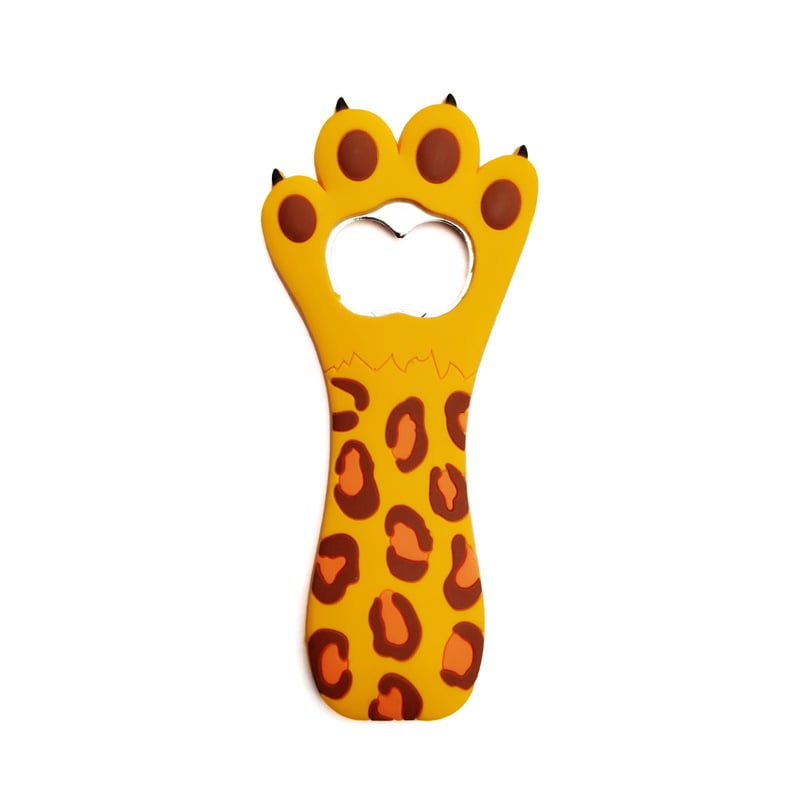 Cheetah Resting On Rock Bottle Opener Fridge Magnet 
