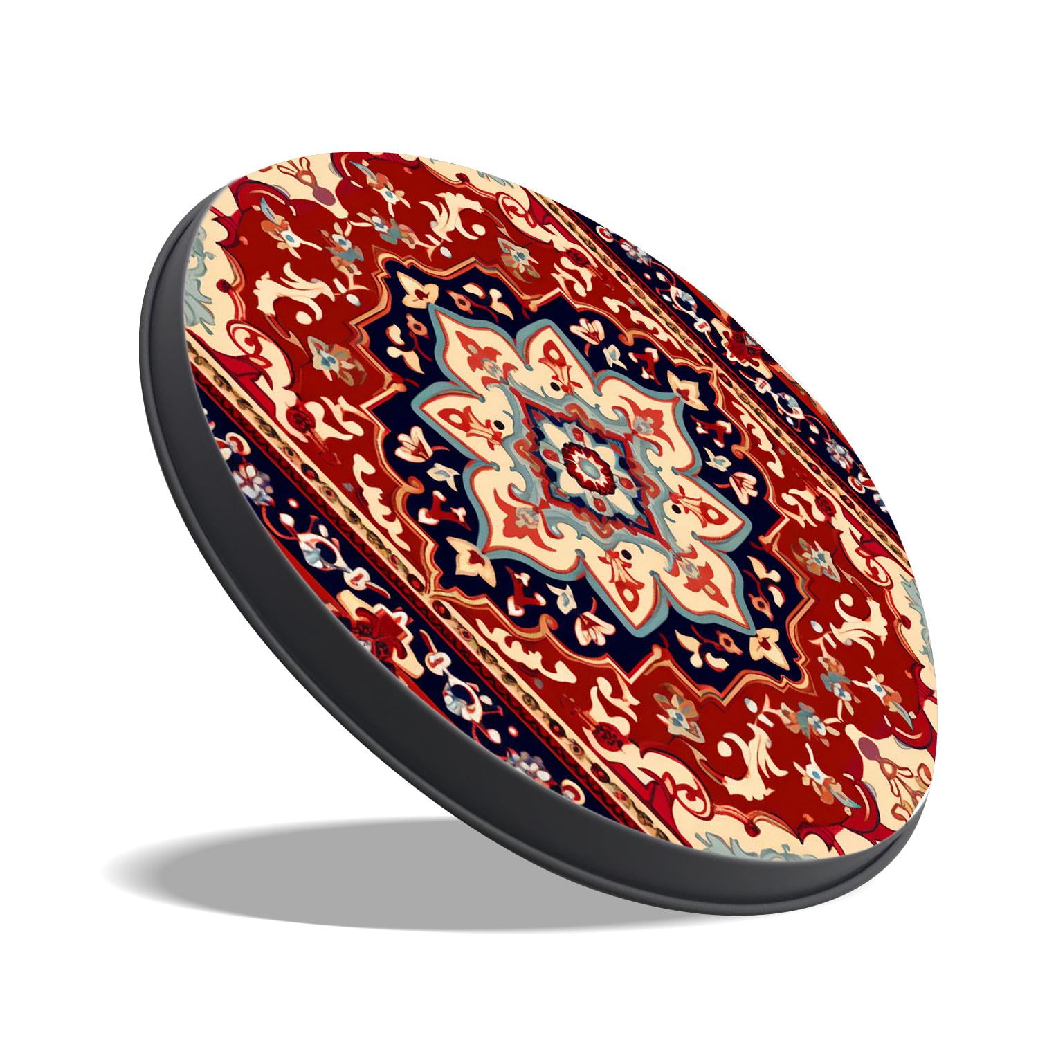 Stove Burner Covers 4 Pcs for Home Decor Cooktop Decorative ,Abstract tribal modern ornament background Drawing, Round Electric Stove Burner Covers 8Inch And 10Inch