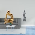 thumbnail image 2 of Estatua de Guan Yin, pensador abstracto, decoración para mesa, sala de estar, estante de oficina, estantería, adorno de piedra coleccionable, Feng Shu, 2 of 8