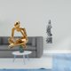 thumbnail image 2 of Estatua de Guan Yin, pensador abstracto, decoración para mesa, sala de estar, estante de oficina, estantería, adorno de piedra coleccionable, Feng Shu, 2 of 8