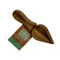 thumbnail image 2 of Down to Earth Olivewood Citrus Reamer Hand Juicer, 2 of 5