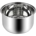 thumbnail image 2 of Food Grade Stainless Steel Inner Pots for Rice Cooker 4L, 2 of 5