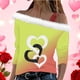 thumbnail image 1 of Xuyuer Valentine Shirt Women Love Heart Graphic Sloping Shoulder Suspender Shirt Funny Valentine's Day Gift Shirts Love Tops, 1 of 7