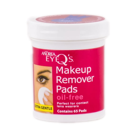 Almohadillas desmaquillantes Andrea Eye Q's sin aceite, 65 almohadillas
