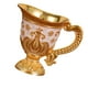 thumbnail image 4 of con asa dorada europea,Copa europea de cristal con asa dorada, elegante vintage,Taza de decoración de restaurante de lujo con relieve,Copa de, 4 of 8