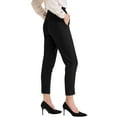thumbnail image 3 of INSPIRE CHIC Women's High Waisted Packets Business Work Office Casual Long Pants XS Black, 3 of 6