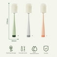 thumbnail image 5 of Sponge Cleaning Brush,Dishwashing Foam Sponge Brush with Adjustable Long Handle Bottle Scrubber Cleaning Brushes Cleaner Soft for Baby Bottle Kitchen Clean Glasses Mugs Cups, 5 of 5