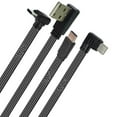 thumbnail image 3 of Flexible USB 2.0 to Type C Adapter Cable with 90 Degree Angle for Compact Areas, 3 of 21