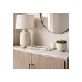 thumbnail image 4 of Wooden Bead Garland with Tassel Accent for Home Decor and Bathroom - Draped Styling Detail for Office, Room and Living Room - Shelf and Coffee Table Decor for Styled Surfaces - 2", White, 4 of 11