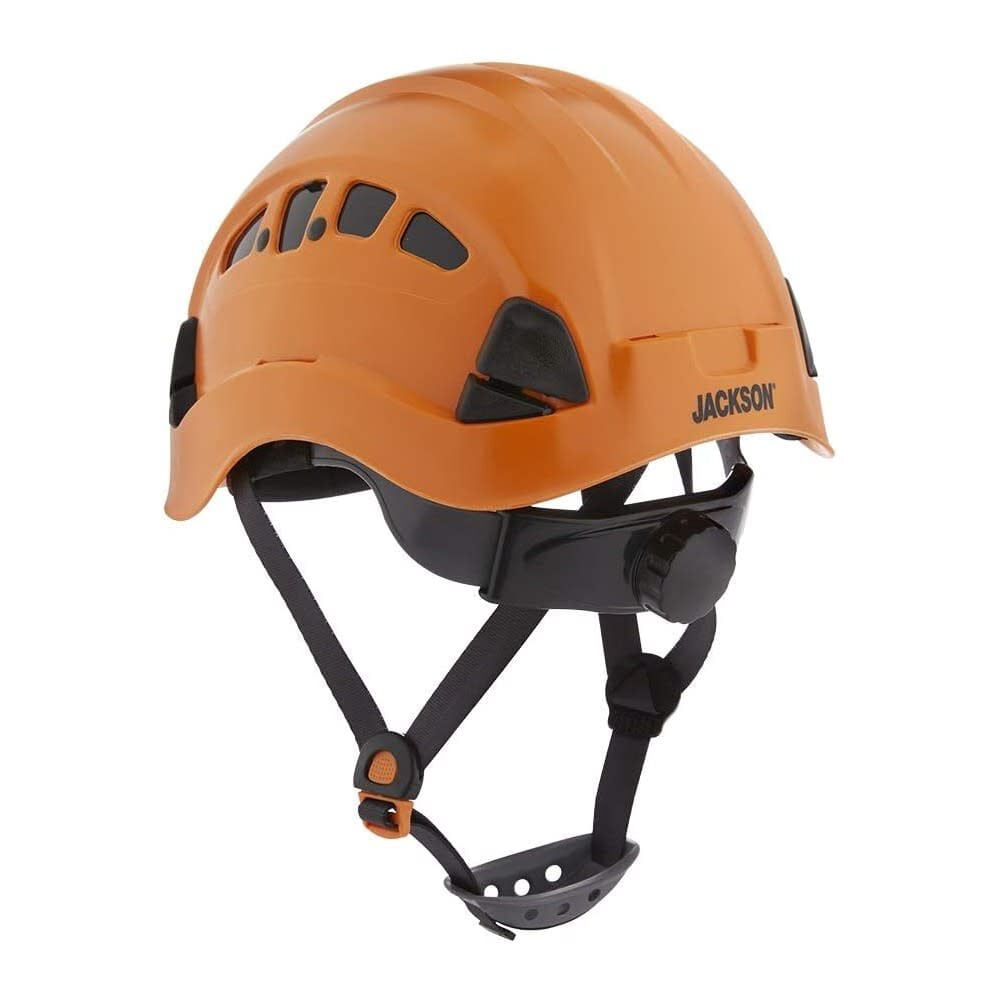 Jackson Safety Hard Hat - CH-400V Series - Industrial Climbing - Vented - Orange
