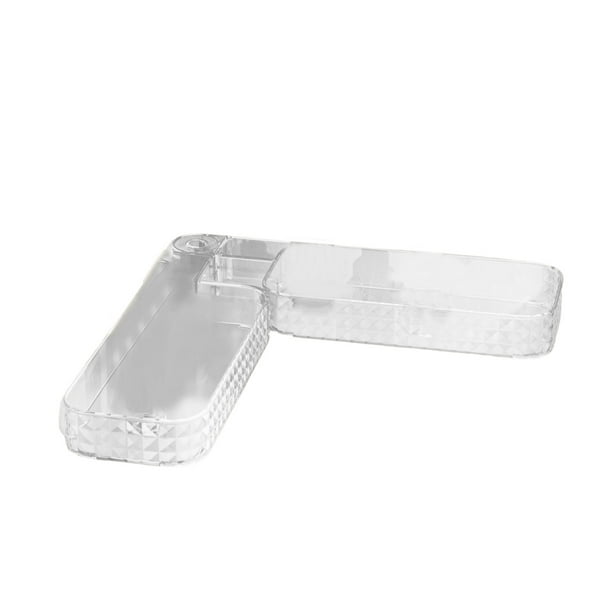 Estantes de baño Cateissary acrílico transparente organización del hogar