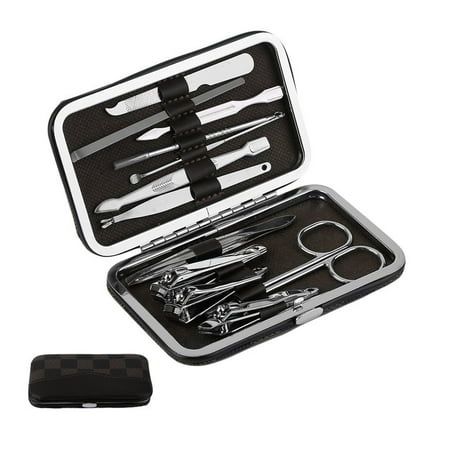- Nail Set/Manicure Set 12 In 1 Nail Clipper Set Pedicure Manicure Tools Set Nail Care Nipper Kit